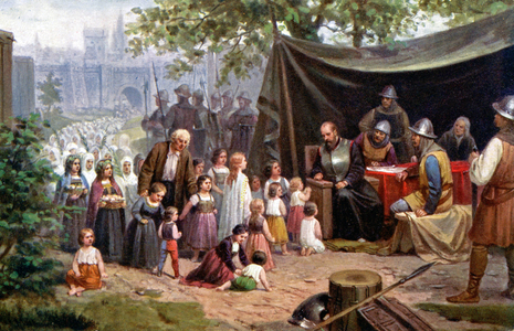 Prokop the Great in Naumburg, c.1920 (illustration)