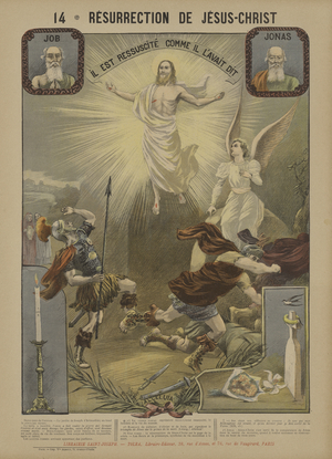 The Resurrection of Christ (colour litho)