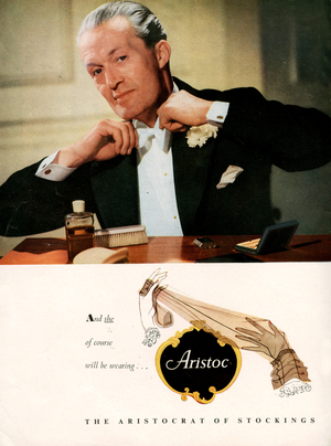 Aristoc Magazine Advert, UK, 1950s