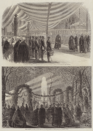 Royal Visit to the Temple (engraving)