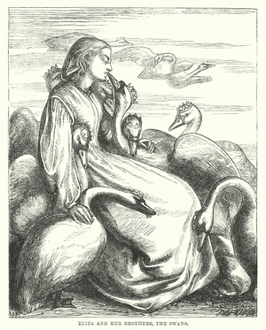 Hans Christian Andersen: The Wild Swans (litho)