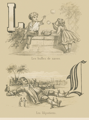 L : Les bulles de savon / Les liliputiens 
