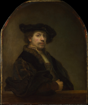 Self Portrait at the Age of 34, 1640 (oil on canvas)