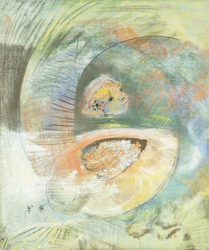 Monster Submarine; Monstre Sous-Marin, c.1900 (pastel on paper)