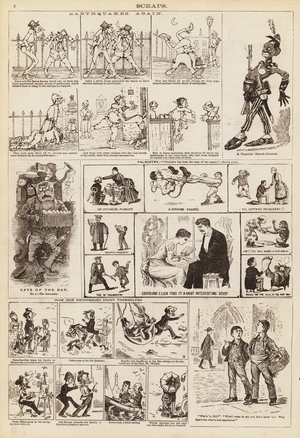 Page from Scraps, Vol IV, No 163 (engraving)