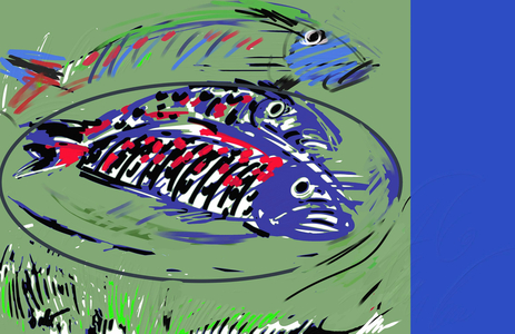 Fish menu, 2008 (computer graphics)