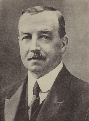 Arthur Henderson, British Labour politician (b/w photo)