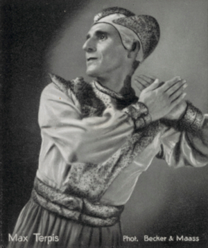 Max Terpis (b/w photo)