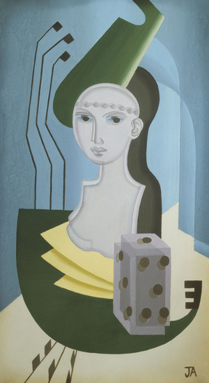 Music, c.1925 (tempera on panel)