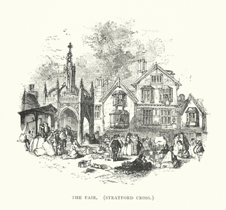 The Fair, Stratford Cross (engraving)