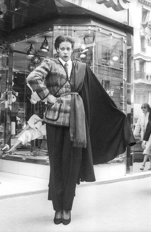 Torrente fashion, Fall/Winter 78/79, Paris, July 19, 1978 (b/w photo)