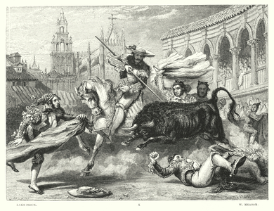 Lord Byron's Childe Harold, Canto I, Stanza 76 (engraving)