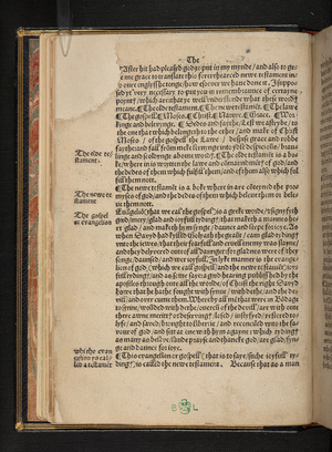 The New Testament translated into English, with marginal notes, by William Tyndale, assisted by William Roy, 1525 (print)