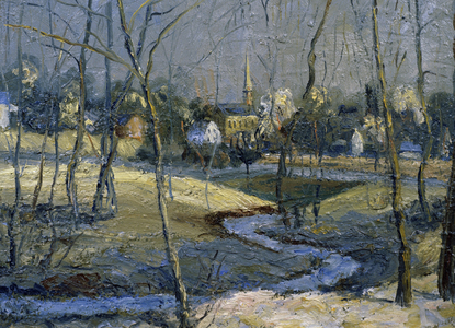 The Creek, 1920 (oil on board)