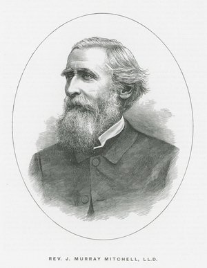 Rev J Murray Mitchell (litho)