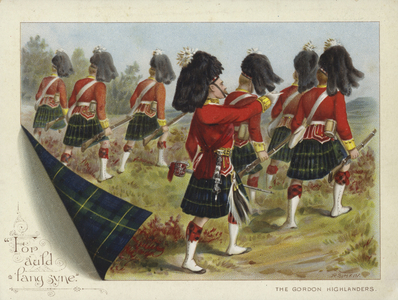 The Gordon Highlanders (chromolitho)