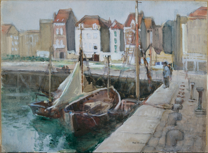 Blankenberghe, Belgium (pencil & watercolour on paper)