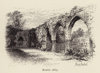 Beaulieu Abbey (engraving)
