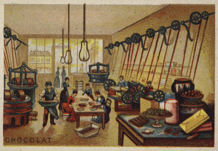 Chocolate manufacturing (chromolitho)