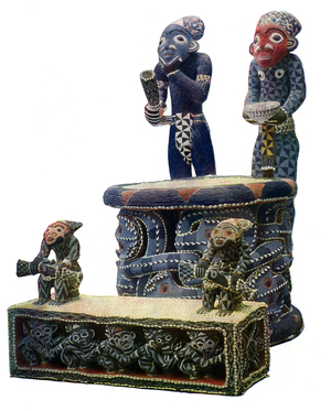 Throne of the Prince of Bamum, Cameroon