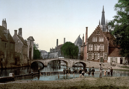Bruges,c.1900 (photo)