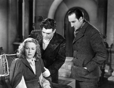 Wendy Barrie, Richard Greene And Basi Rathbone.