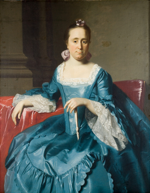 Portrait of Mrs. Roland Cotton, c.1763 (oil on canvas)