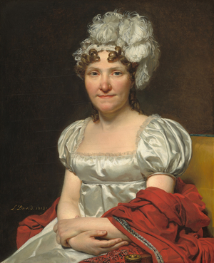 Madame David, 1813 (oil on canvas)