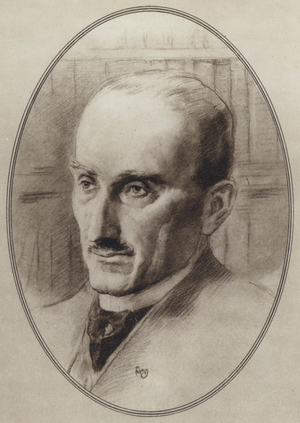 Portraits of Great Philosophers: Bergson (litho)