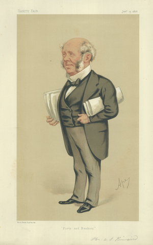 The Hon Arthur Fitzgerald Kinnaird (colour litho)