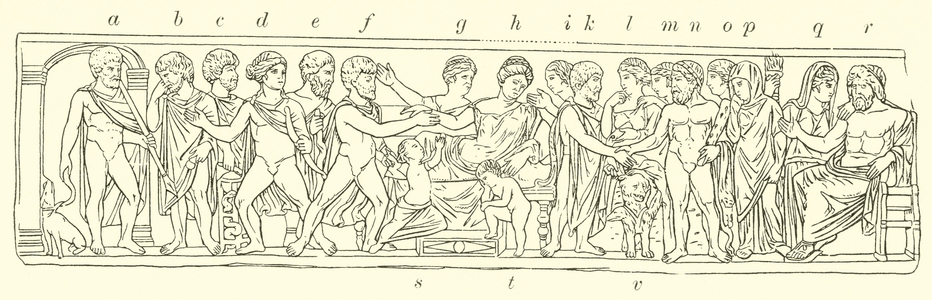 The death of Alcestis (engraving)