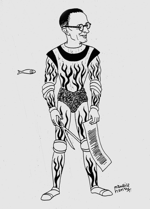 Jean Giraudoux (litho)