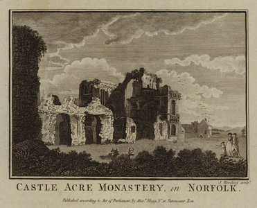 Castle Acre Monastery, in Norfolk (engraving)