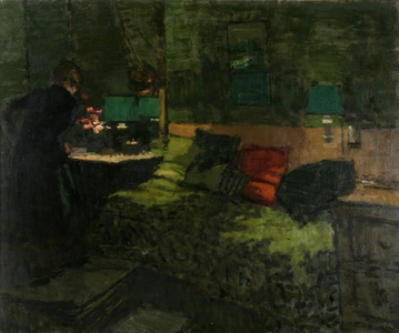 The Green Divan, 1957 (oil on canvas)