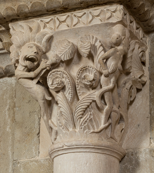 Lust and Anger 12th Century (sculpture)