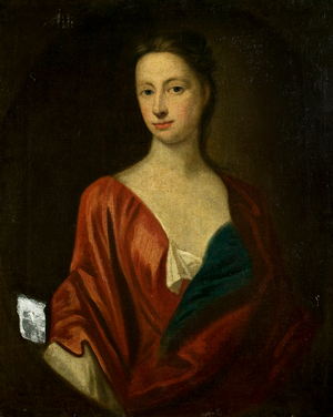 Portrait of a Lady, 18th century (oil on canvas)