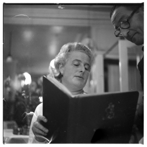 Caitlin Thomas, c.1955 (b/w photo)