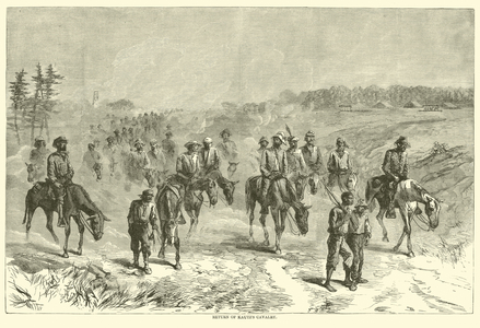 Return of Kautz's Cavalry, June 1864 (engraving)