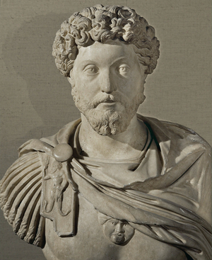 Emperor Marc Aurel Marble buSt …