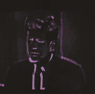 Flash-November 22, 1963, 1968 (screenprint with Teletype text)