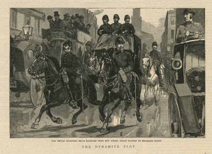 The dynamite plot (engraving)