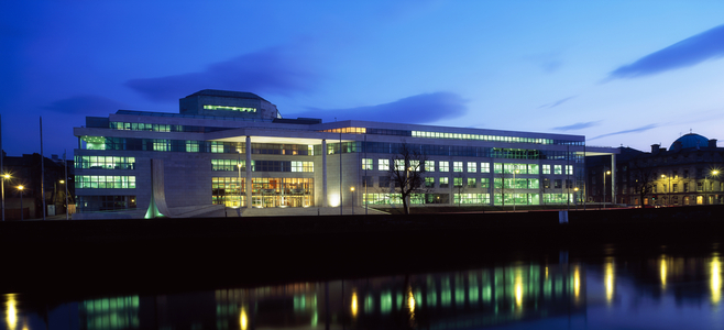 Dublin, Co Dublin, Ireland, On The Quays, Corporation Offices (photo)