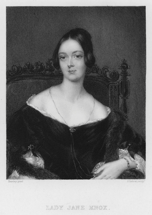 Lady Jane Knox (engraving)