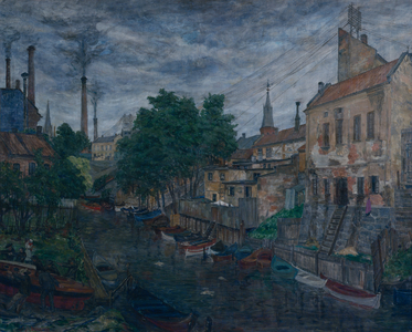 From Akers river, 1908-12 (oil on canvas)