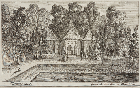 Plan of Richmond Gardens, 1736 (engraving)