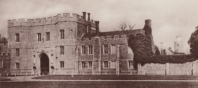 Colchester: St Osyth Priory (b/w photo)