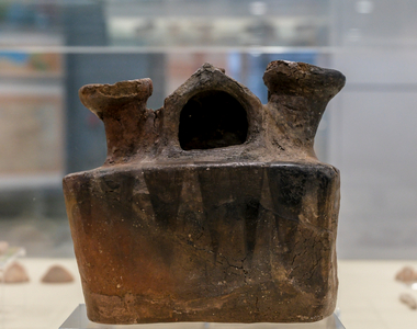 Ceramic model of a sanctuary, Neolithic, 6000 B.C. (ceramic)