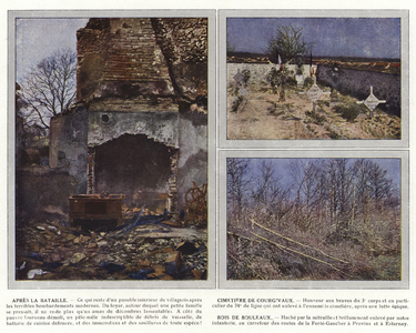 Apres la Bataille, Cimetiere de Courgivaux, Bois de Bouleaux (photo)