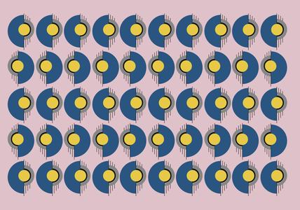 Deco disc pattern, 2019