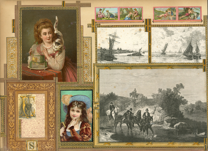 Page from Sammelsurium Volume VI (printed material)